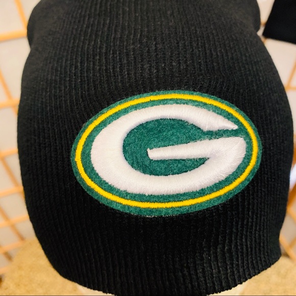 BLACK UNISEX BEANIE WITH PACKER LOGO 🆕 - Picture 2 of 4